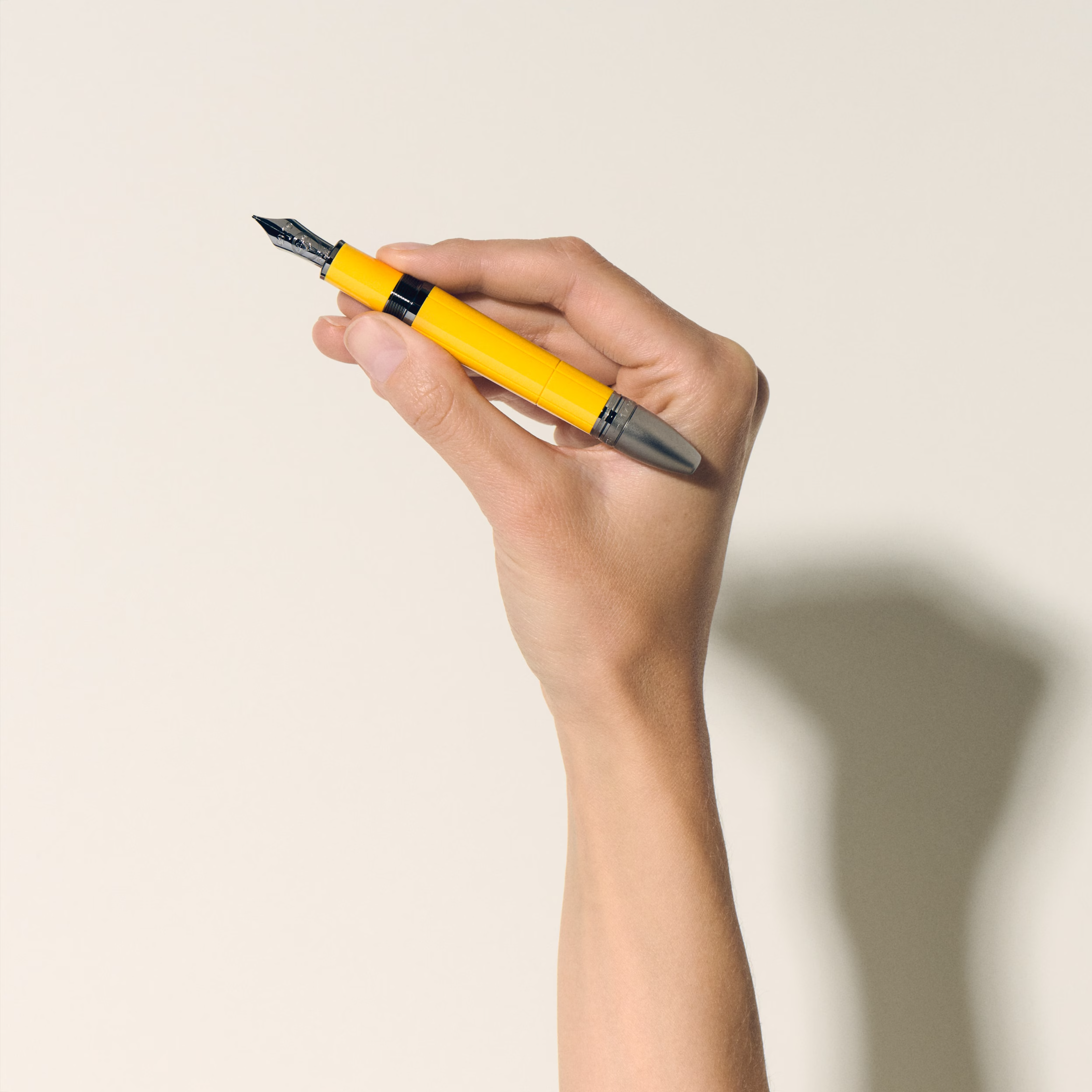 Great Characters Enzo Ferrari Special Edition Giallo Modena Fountain Pen - Pencraft the boutique