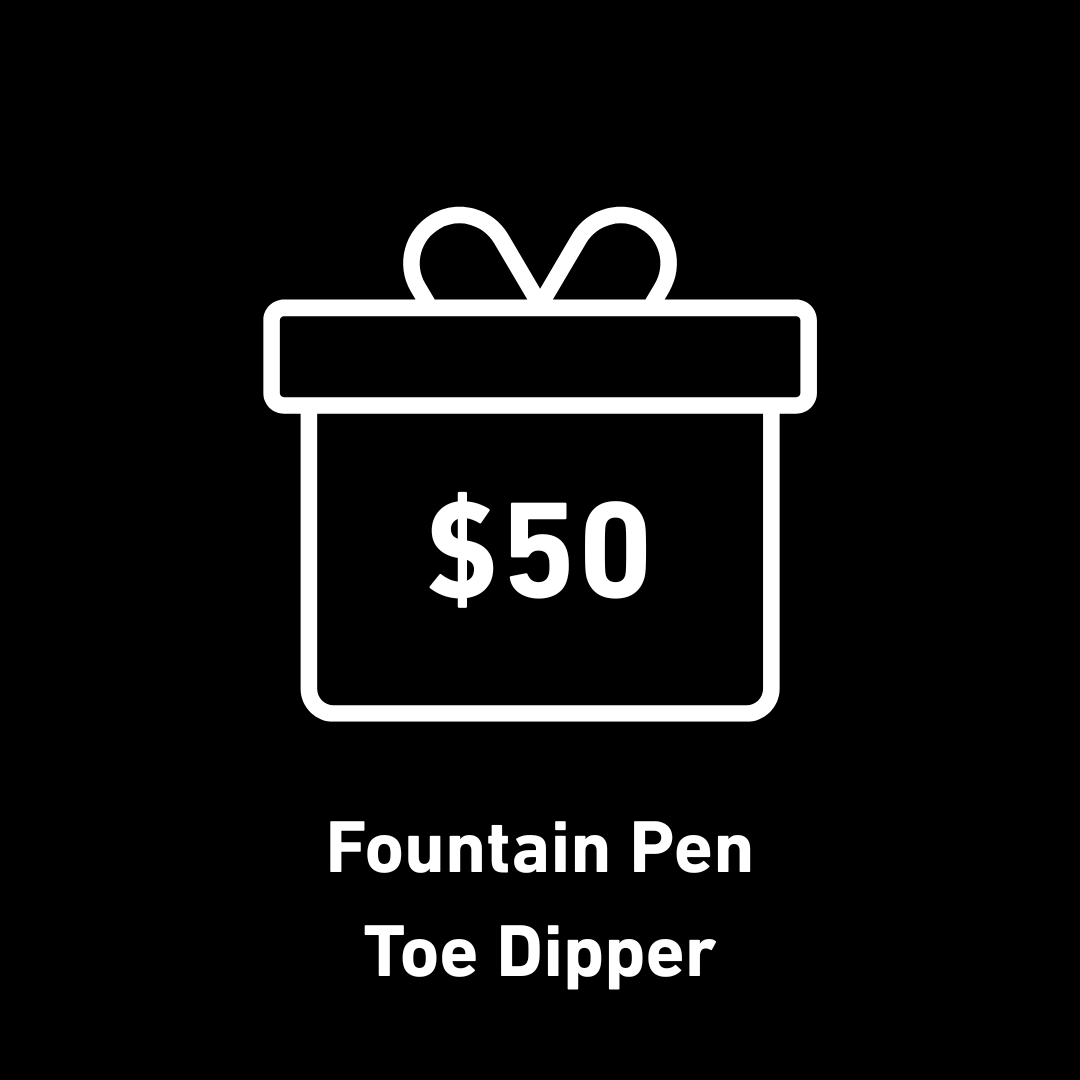 Pencraft Subscription Box September 2025 Toe Dipper Fountain Pen - Pencraft the boutique