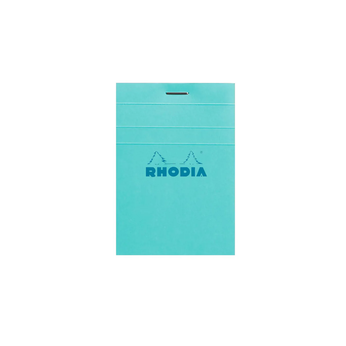 Rhodia A7 No. 11 Top Stapled Grid Azure Blue
