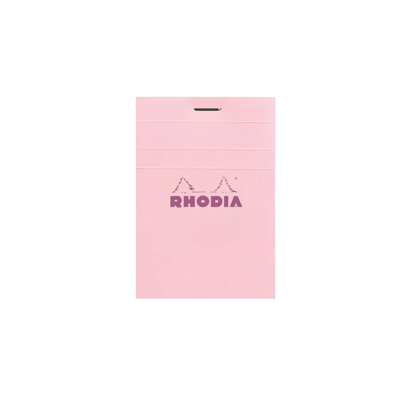 Rhodia A7 No. 11 Top Stapled Grid Rose