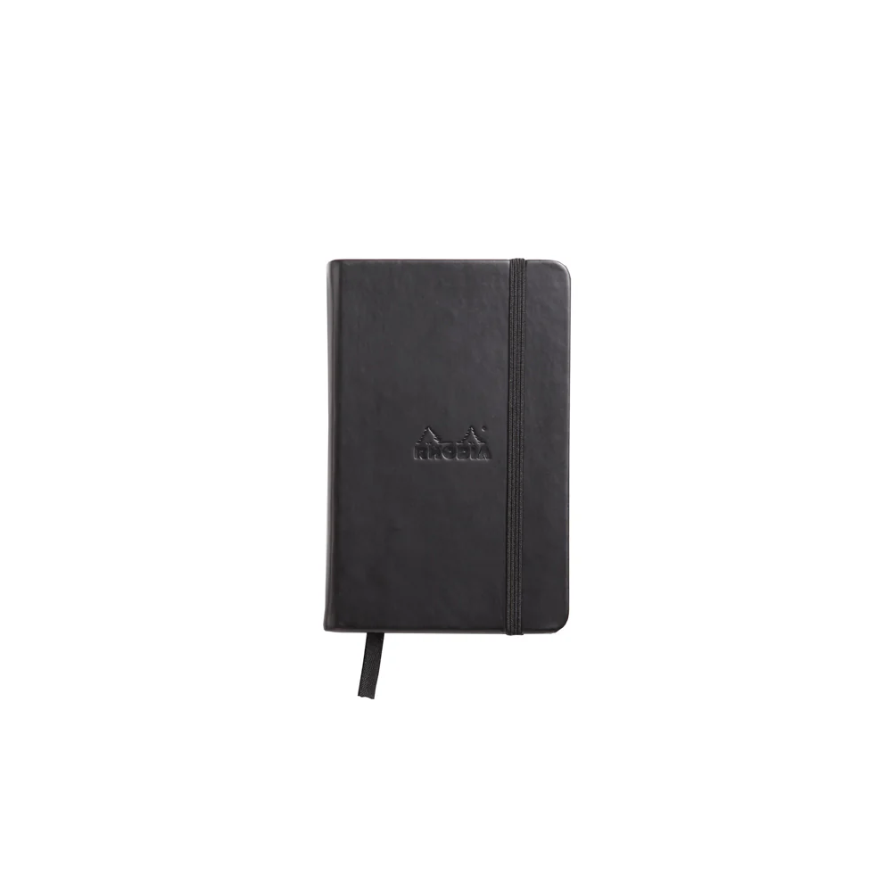 Rhodiarama Classic Hardcover Plain A6 Black