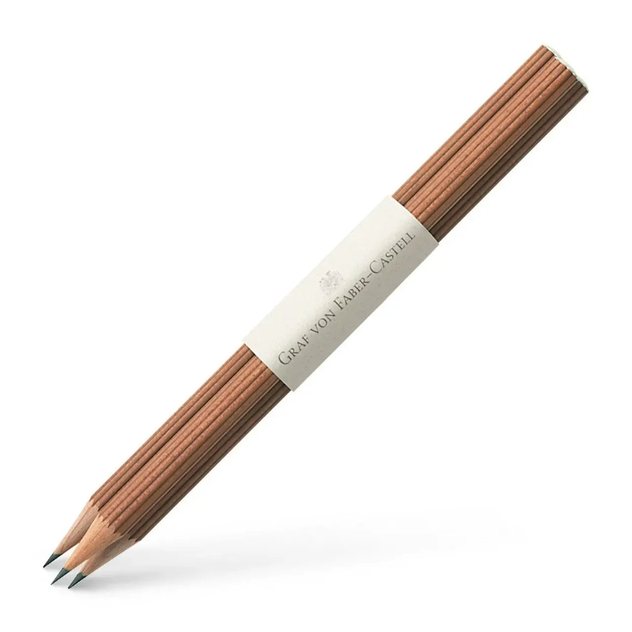 Graf von Faber Castell Pencil No. III Brown Pack 3