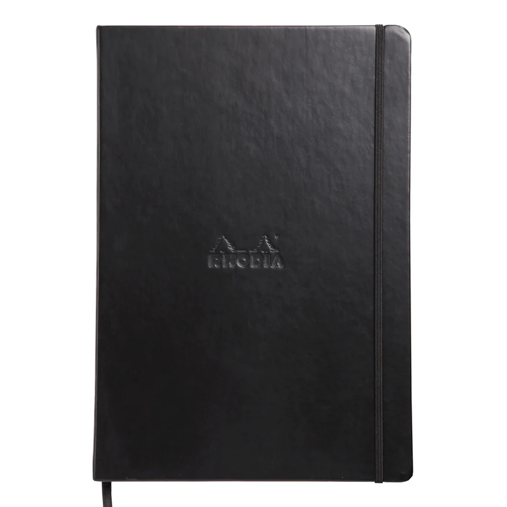 Rhodia Webnotebook Dot Grid A4 Black