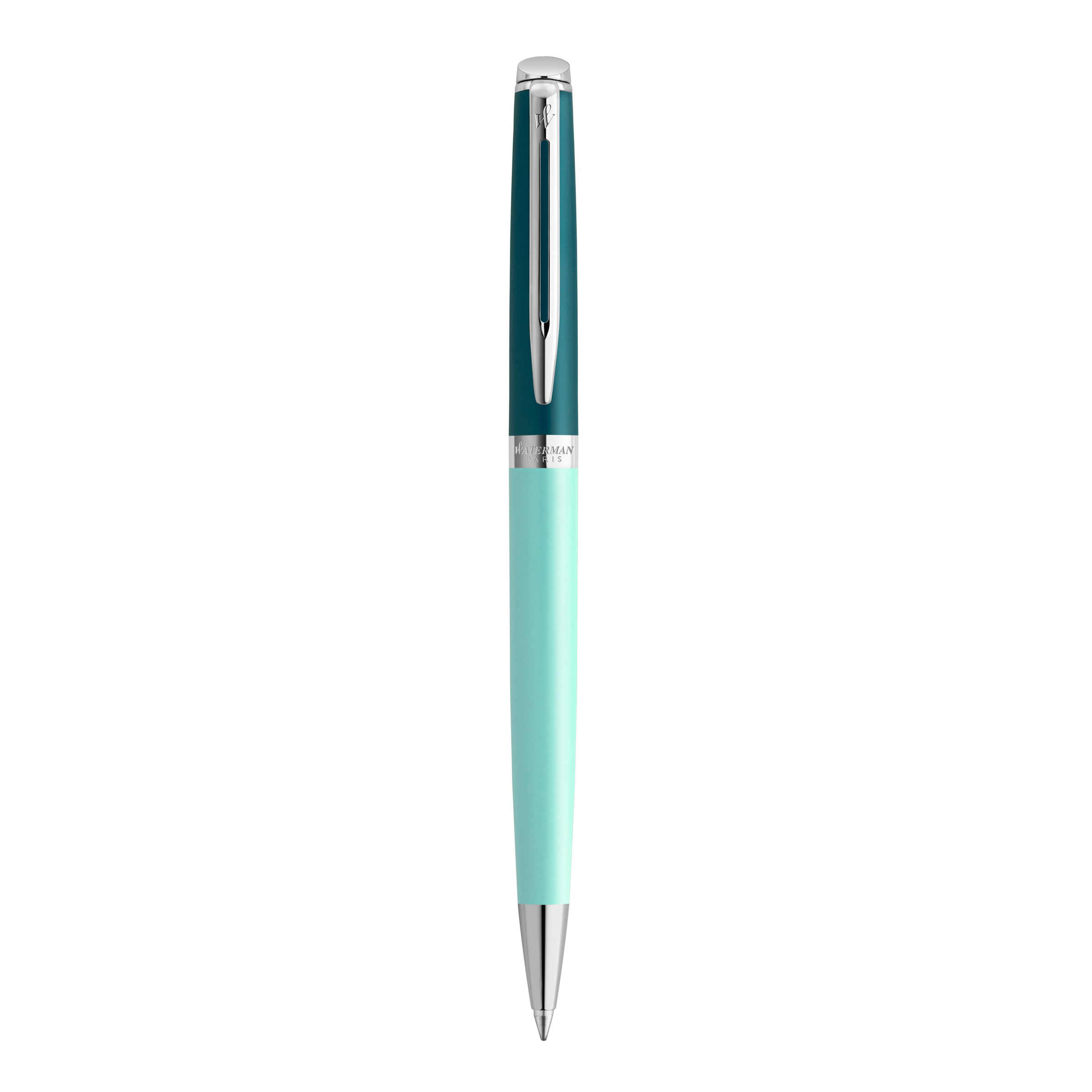 Waterman Hemisphere Metal and Green Lacquer with Palladium Trim Ballpoint