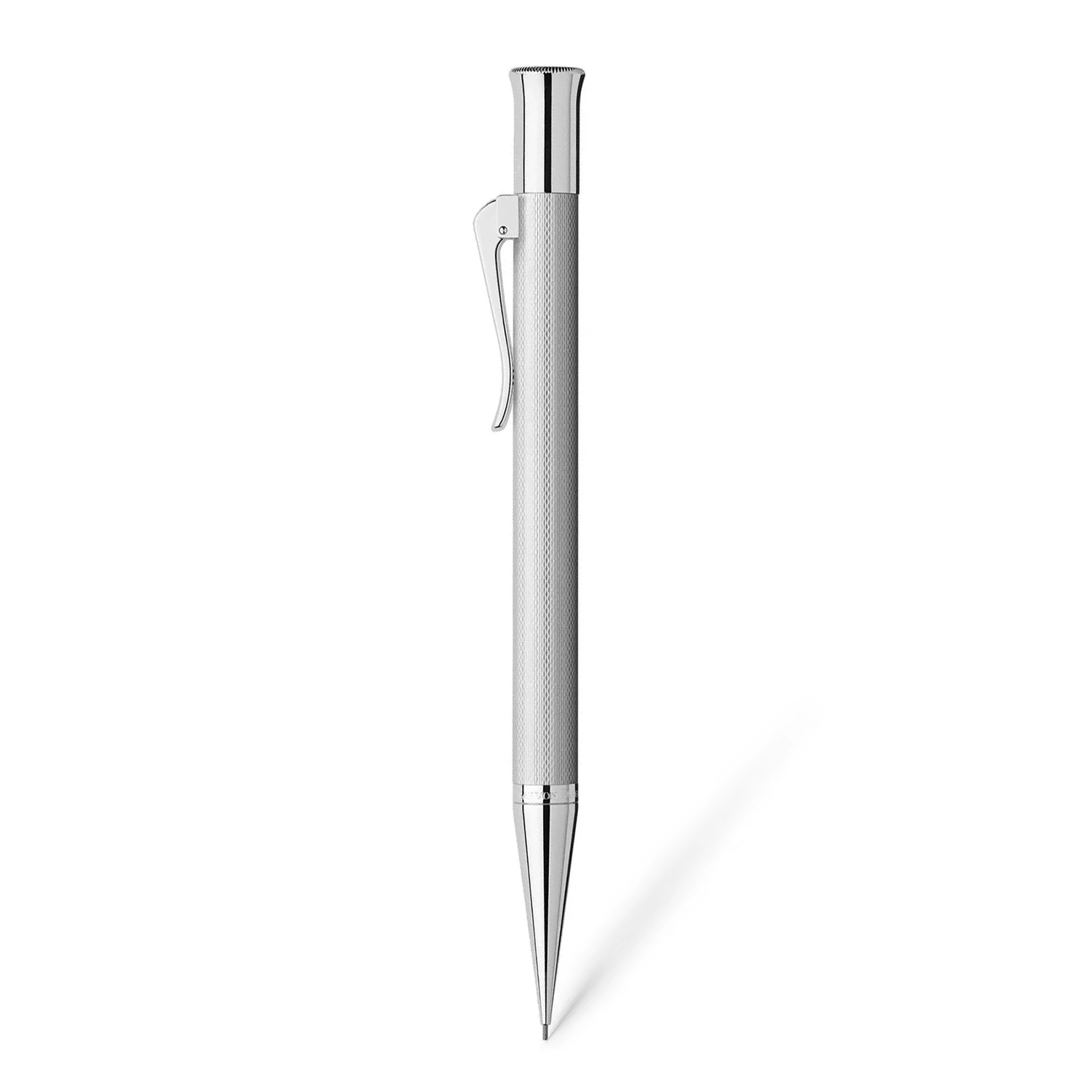 Graf von Faber Castell Guilloche Rhodium Pencil 0.7mm