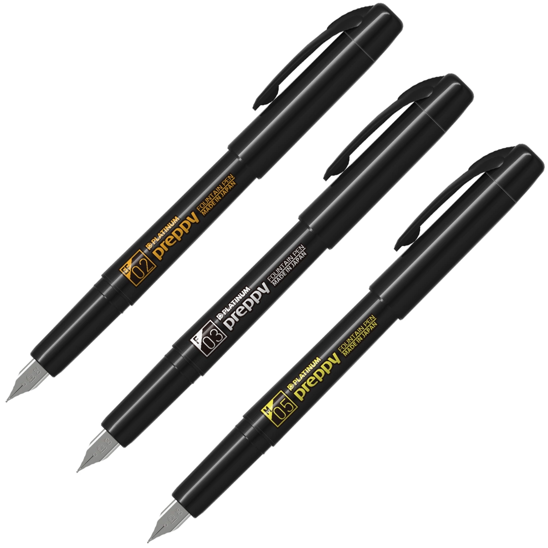 Platinum Preppy Black Limited Edition Fountain Pen
