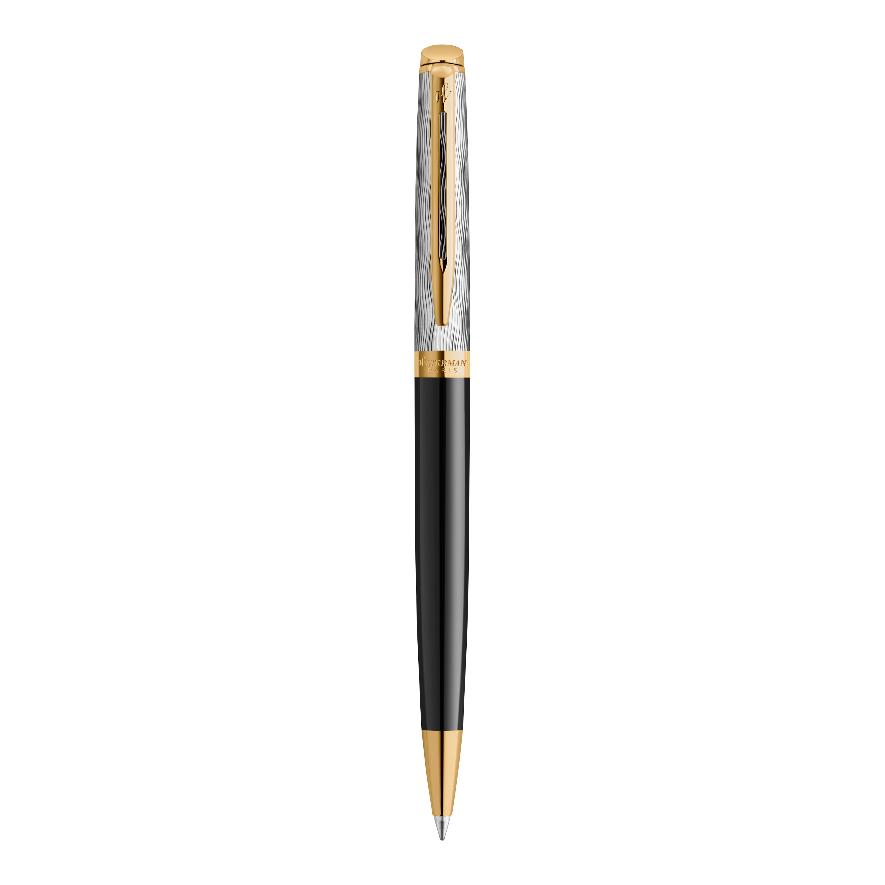 Waterman Hemisphere Deluxe Special Edition Black gold trim Ballpoint Pen