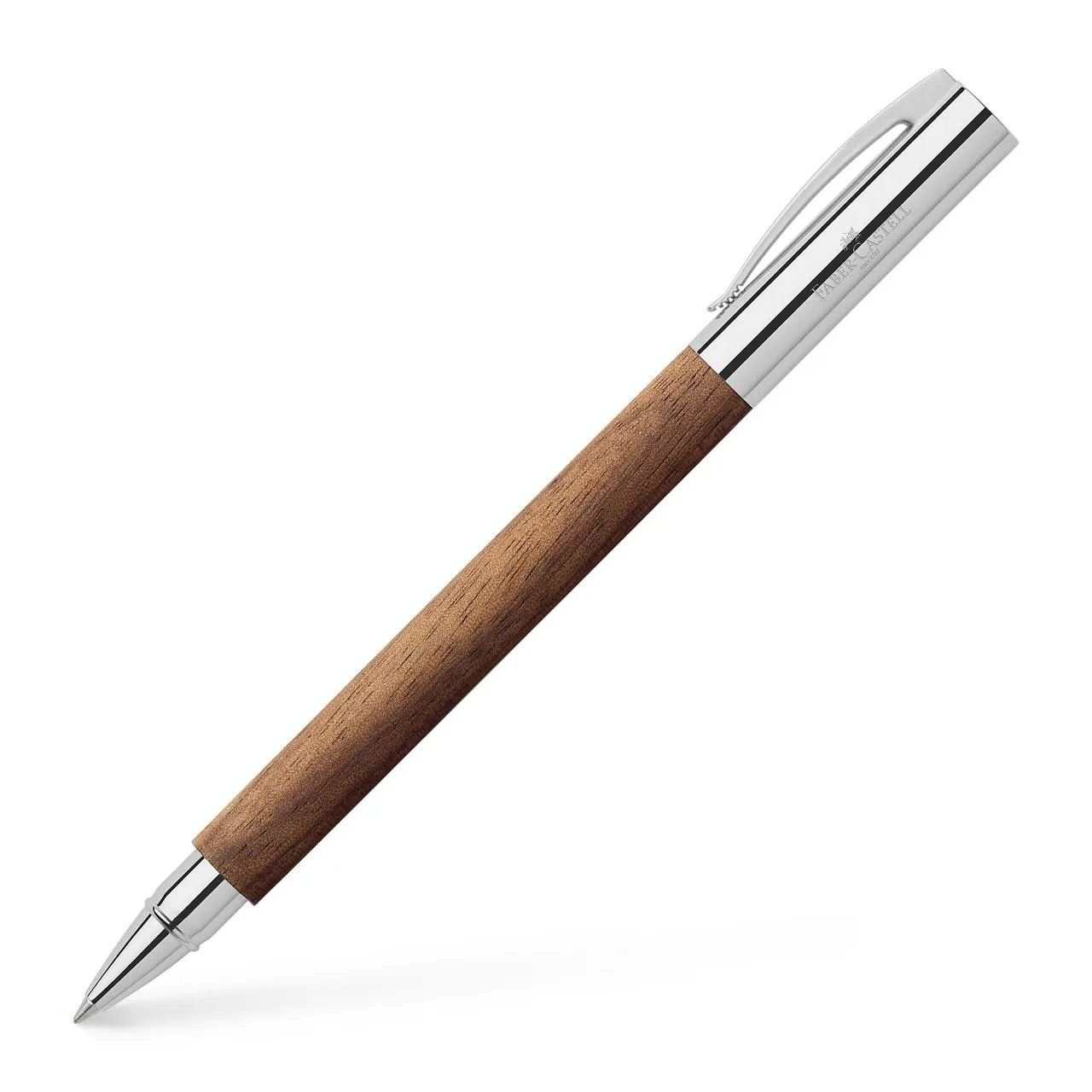 Faber Castell Ambition Walnut Wood Rollerball - Pencraft the boutique