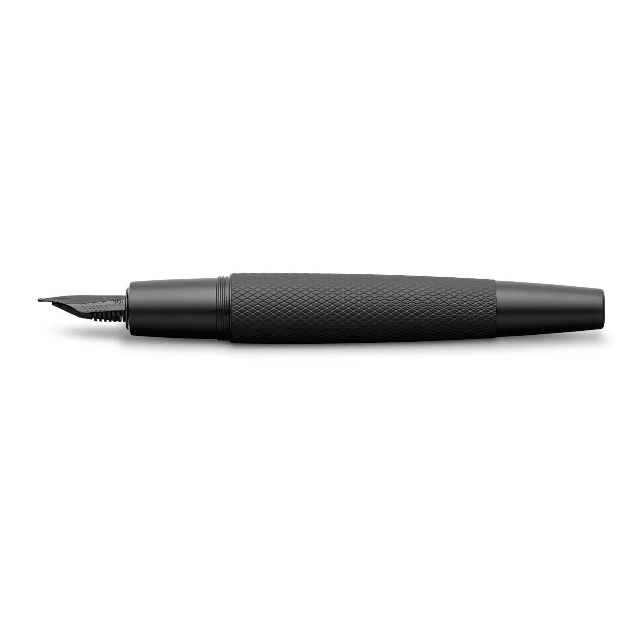 Faber Castell E-Motion Pure Black Fountain Pen - Pencraft the boutique
