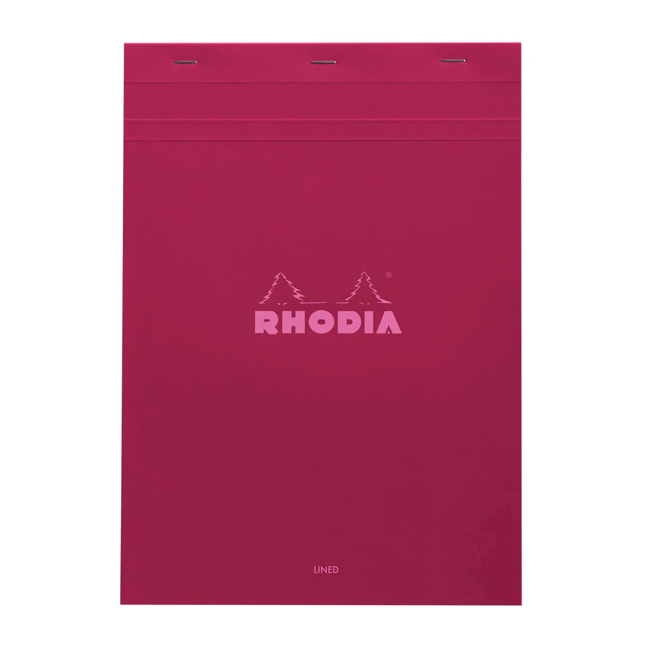 Rhodia Pad No. 18 Top Stapled Ruled A4 Plum