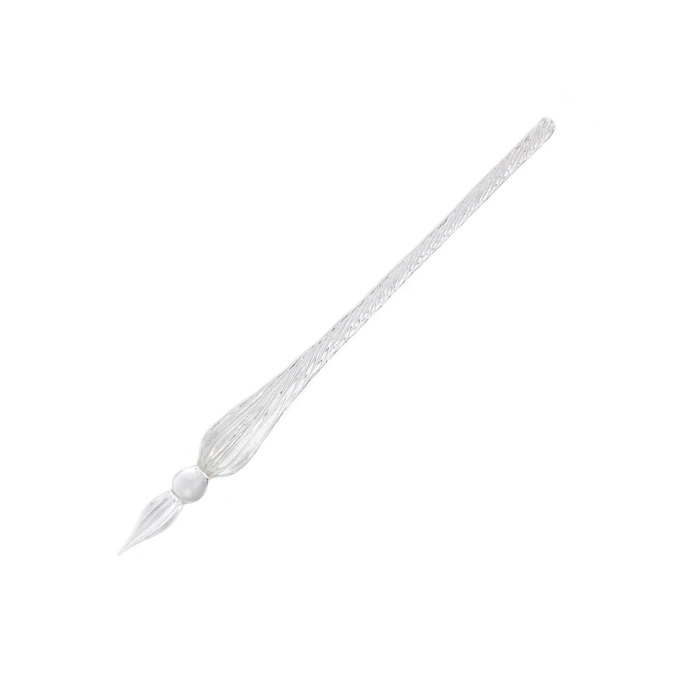 J Herbin Round Glass Pen Transparent