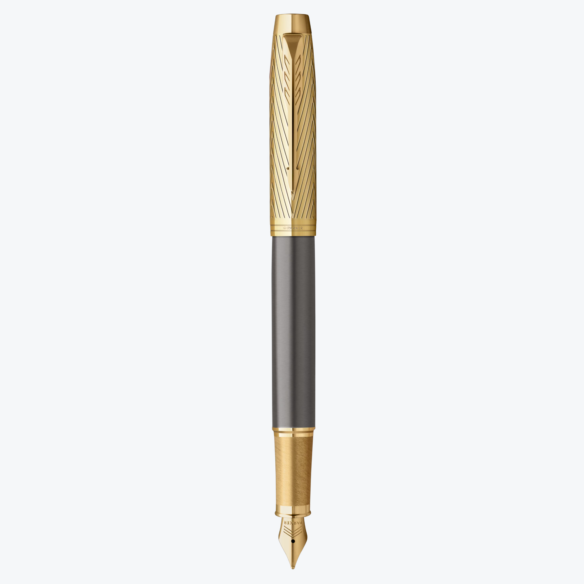 Parker IM Premium Pioneers Collection Arrow Gold Trim Fountain Pen