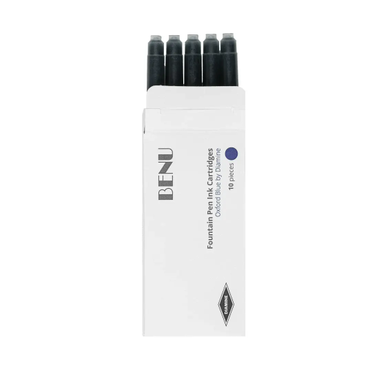 Diamine Oxford Blue Short Ink Cartridge (International)
