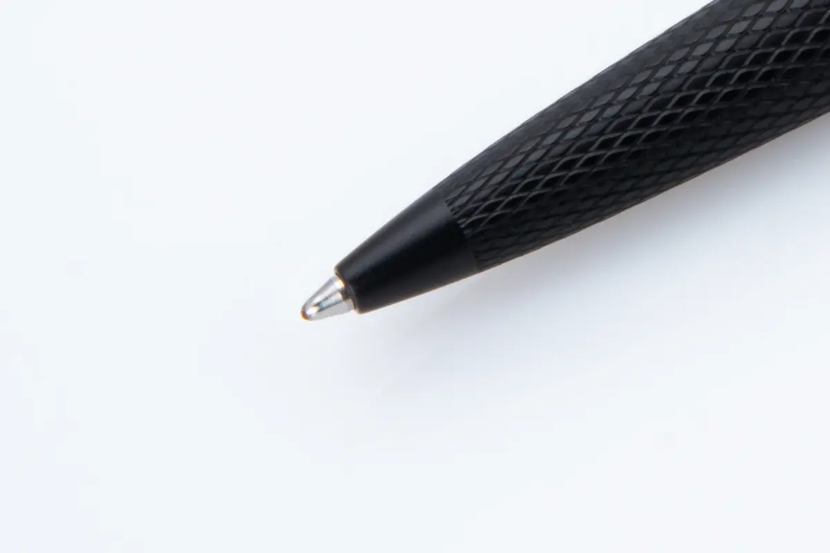 Diplomat Viper Black Guilloche Ballpoint