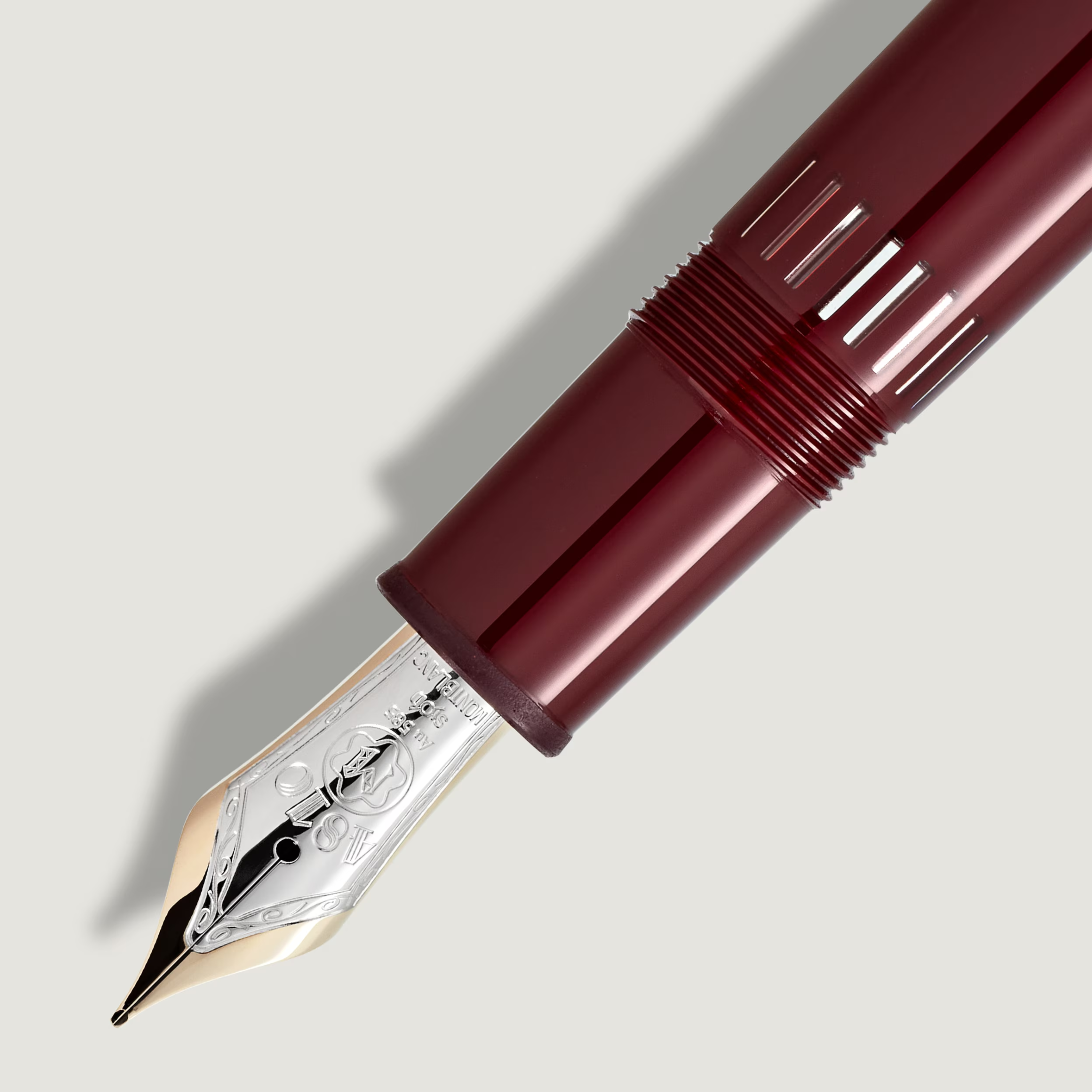 Montblanc Meisterstück LeGrand Burgundy Red Fountain Pen - Pencraft the boutique