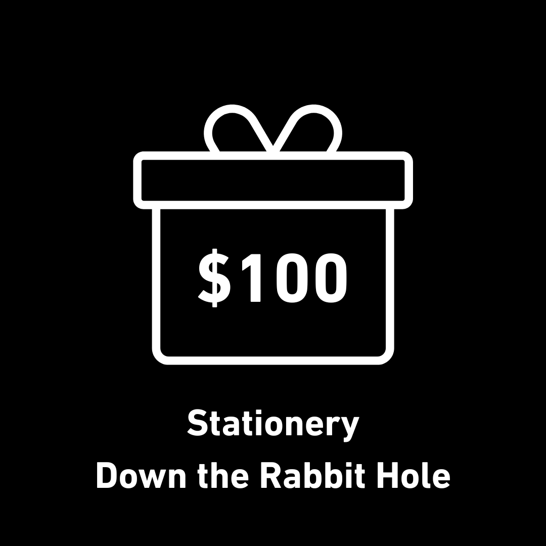 Pencraft Subscription Box September 2025 Down the Rabbit Hole Stationery - Pencraft the boutique