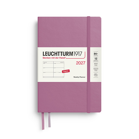 Leuchtturm1917 Weekly Planner 2027 B6+ Hardcover