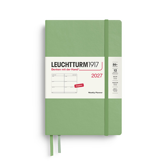 Leuchtturm1917 Weekly Planner 2027 B6+ Hardcover