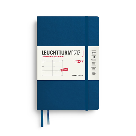 Leuchtturm1917 Weekly Planner 2027 B6+ Hardcover