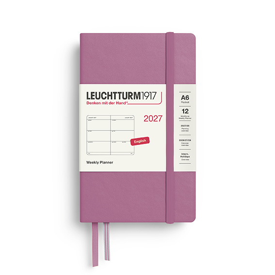 Leuchtturm1917 Weekly Planner 2027 A6 Hardcover