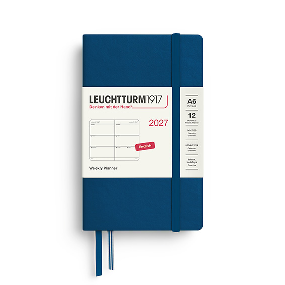 Leuchtturm1917 Weekly Planner 2027 A6 Hardcover