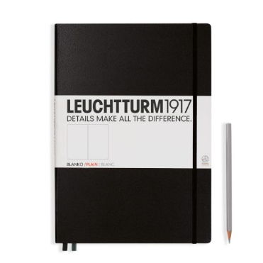 Leuchtturm1917 Notebook Master Classic (A4+) Plain Black