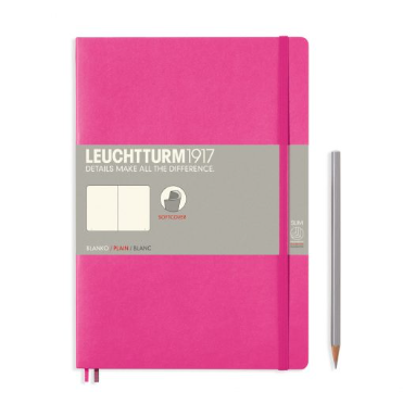 Leuchtturm1917 Notebook Softcover Composition (B5) Plain New Pink