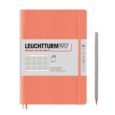 Leuchtturm1917 Notebook Softcover Medium (A5) Squared Bellini