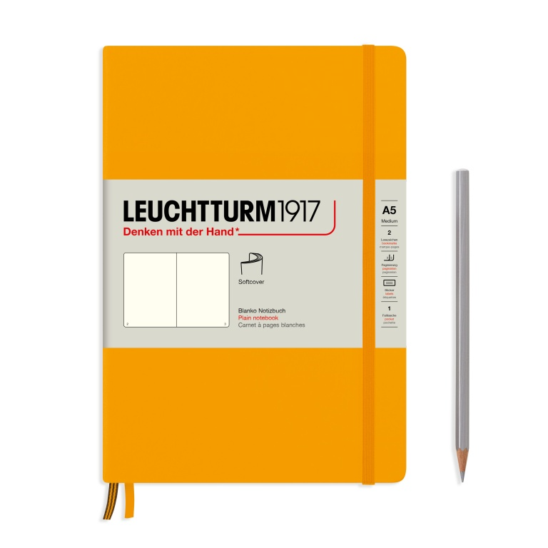 Leuchtturm1917 Notebook Medium (A5) Plain Rising Sun