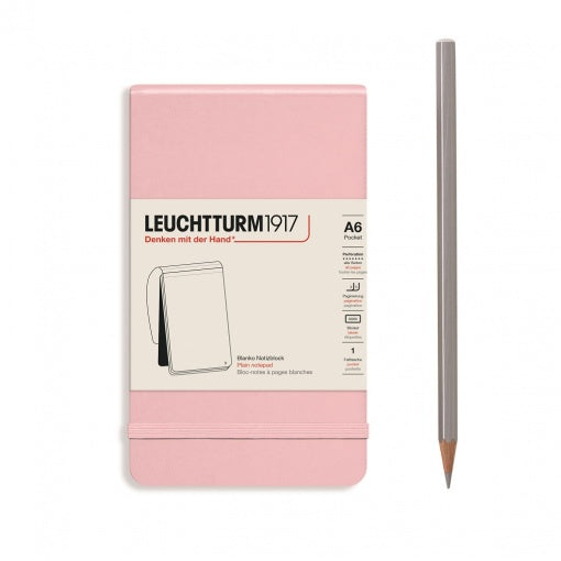 Leuchtturm1917 Reporter Notepad A6 Plain Powder