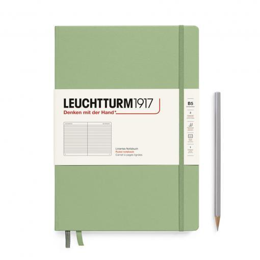 Leuchtturm1917 Notebook Composition (B5) Hardcover Ruled Sage