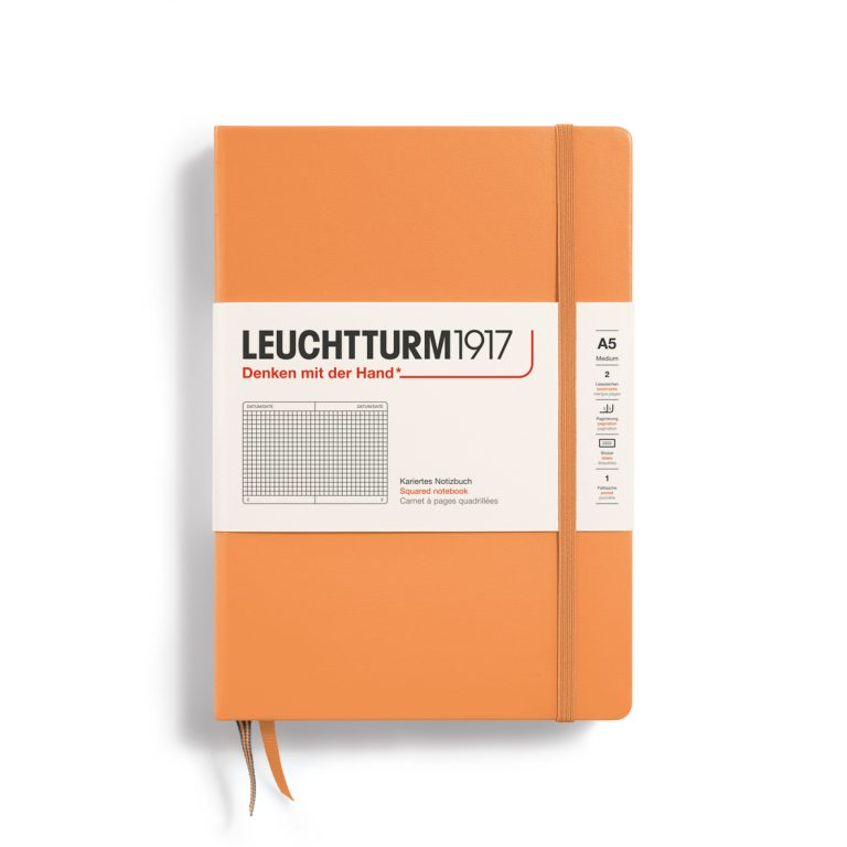 Leuchtturm1917 Notebook Medium (A5) Squared Apricot