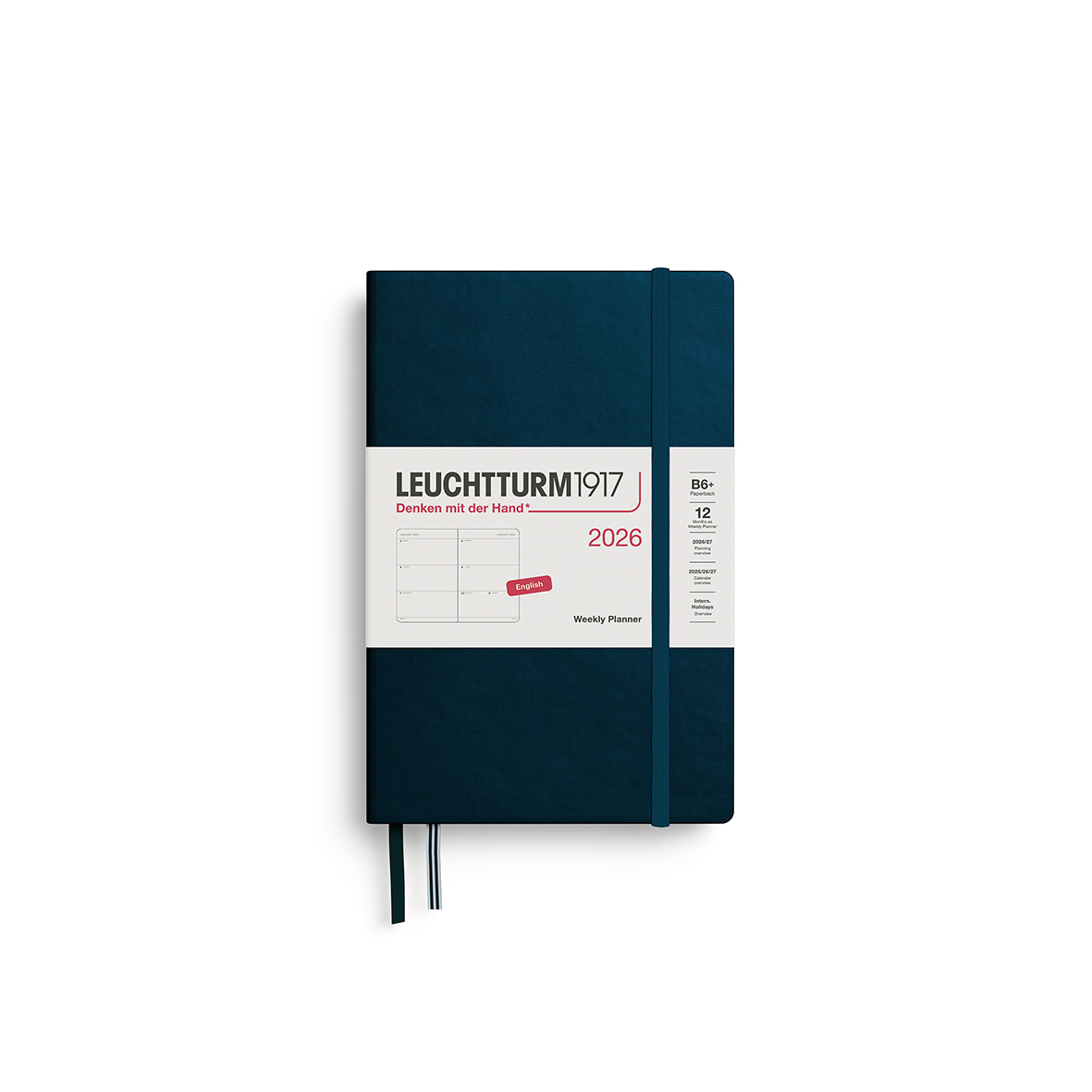 Leuchtturm1917 Weekly Planner 2026 B6+ Softcover - Pencraft the boutique