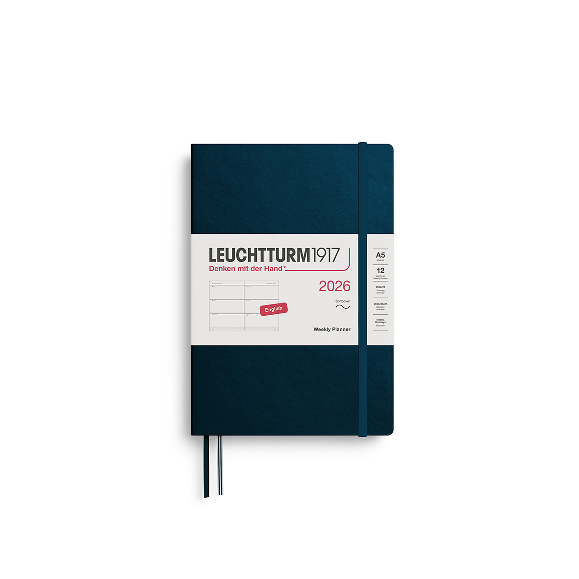 Leuchtturm1917 Weekly Planner 2026 A5 Softcover