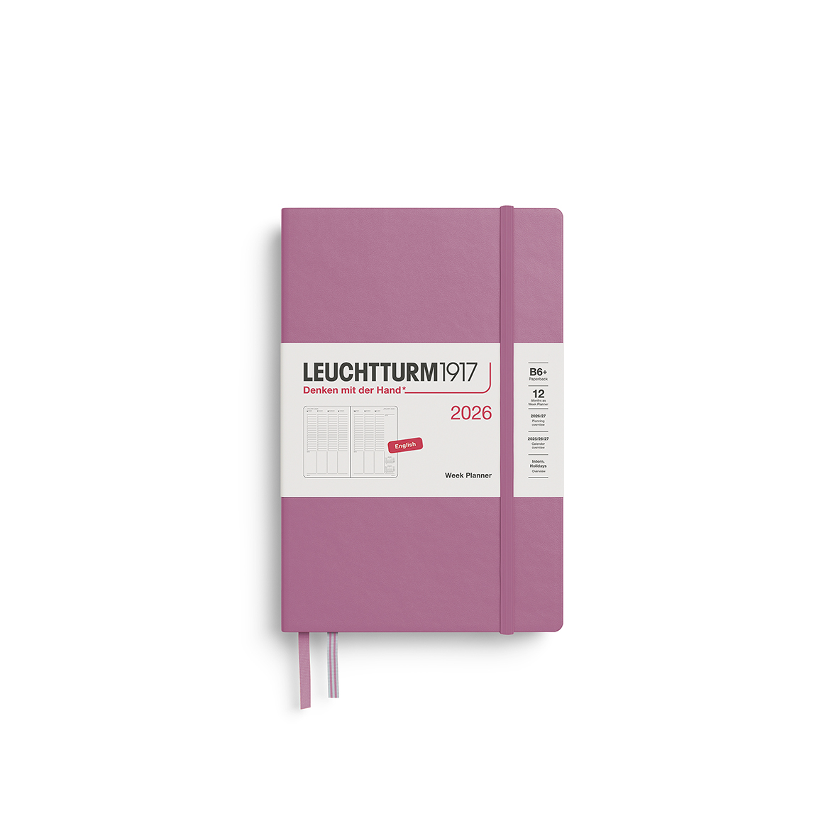 Leuchtturm1917 Week Planner 2026 B6+ Softcover - Pencraft the boutique