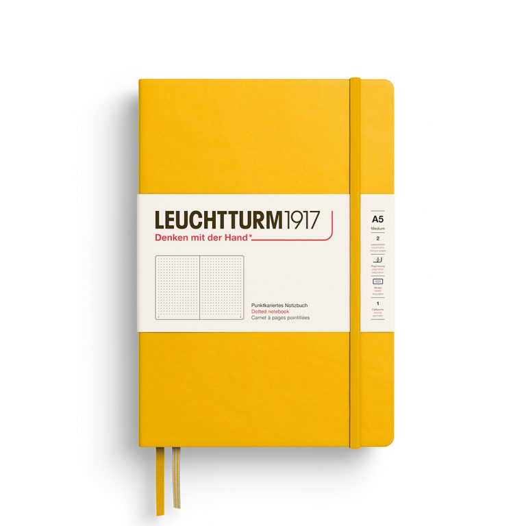 Leuchtturm1917 Notebook Medium (A5) Dotted Sunflower