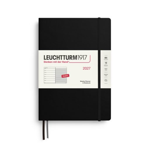 Leuchtturm1917 Weekly Planner & Notebook 2027 B5 Hardcover
