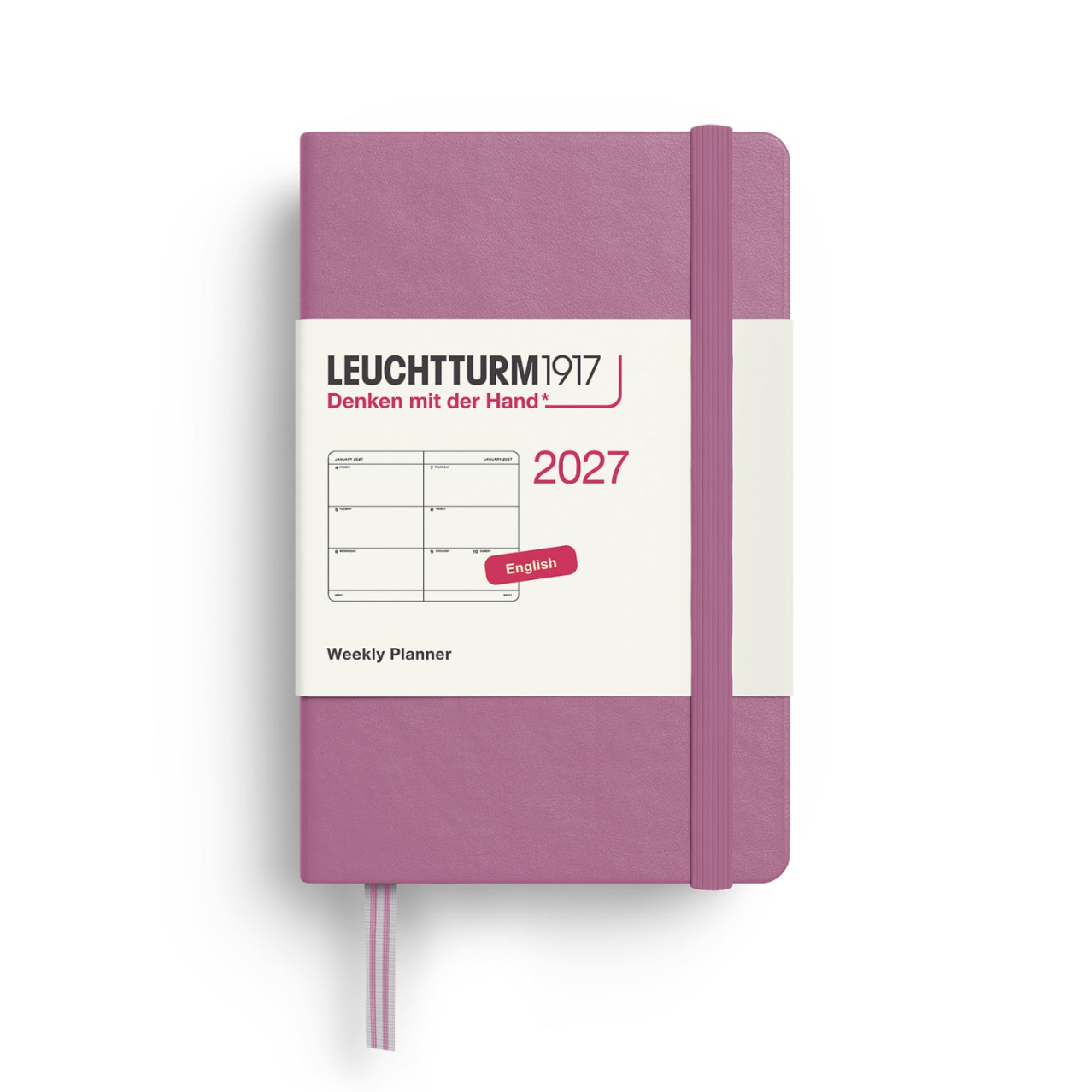 Leuchtturm1917 Weekly Planner 2027 Mini A7 Hardcover