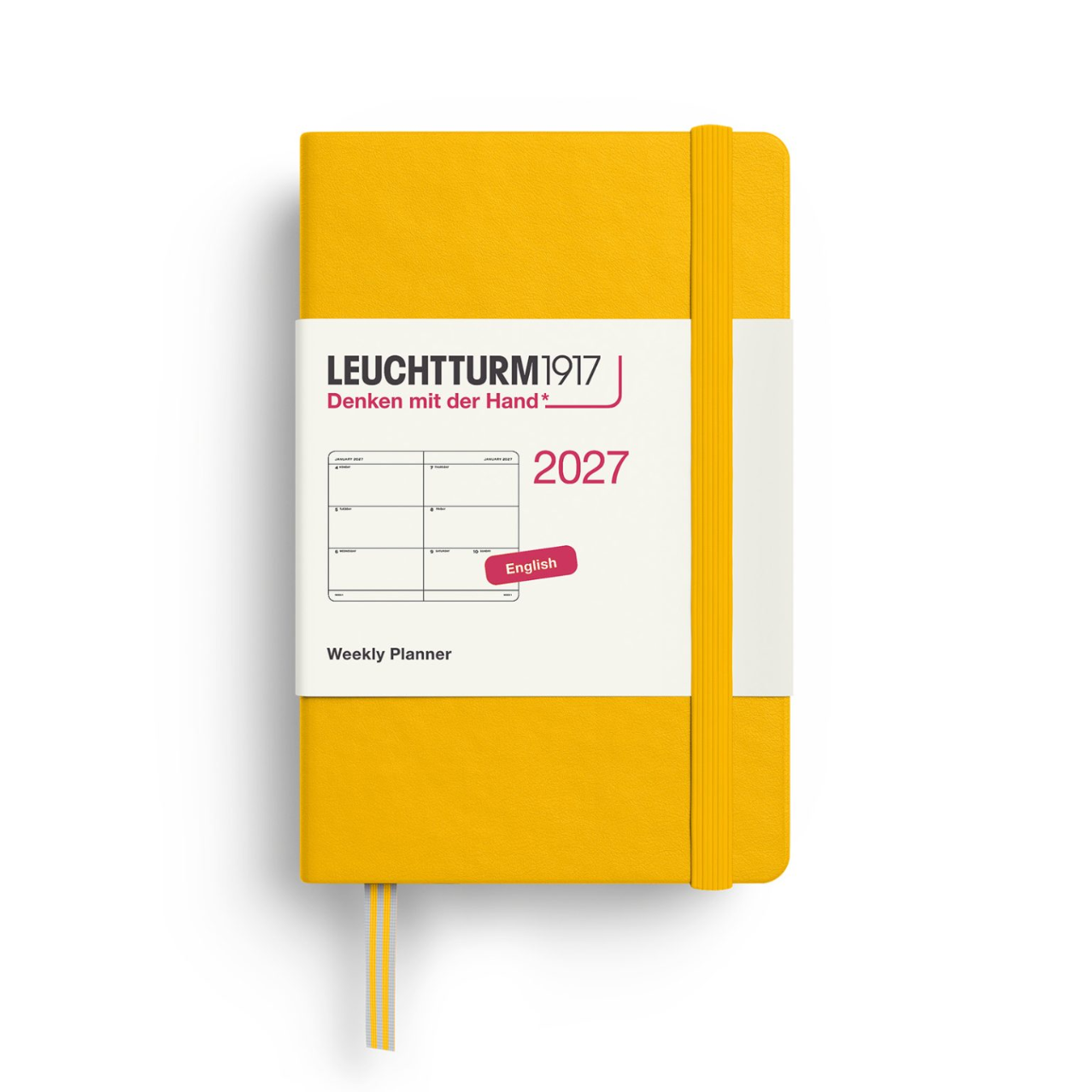 Leuchtturm1917 Weekly Planner 2027 Mini A7 Hardcover
