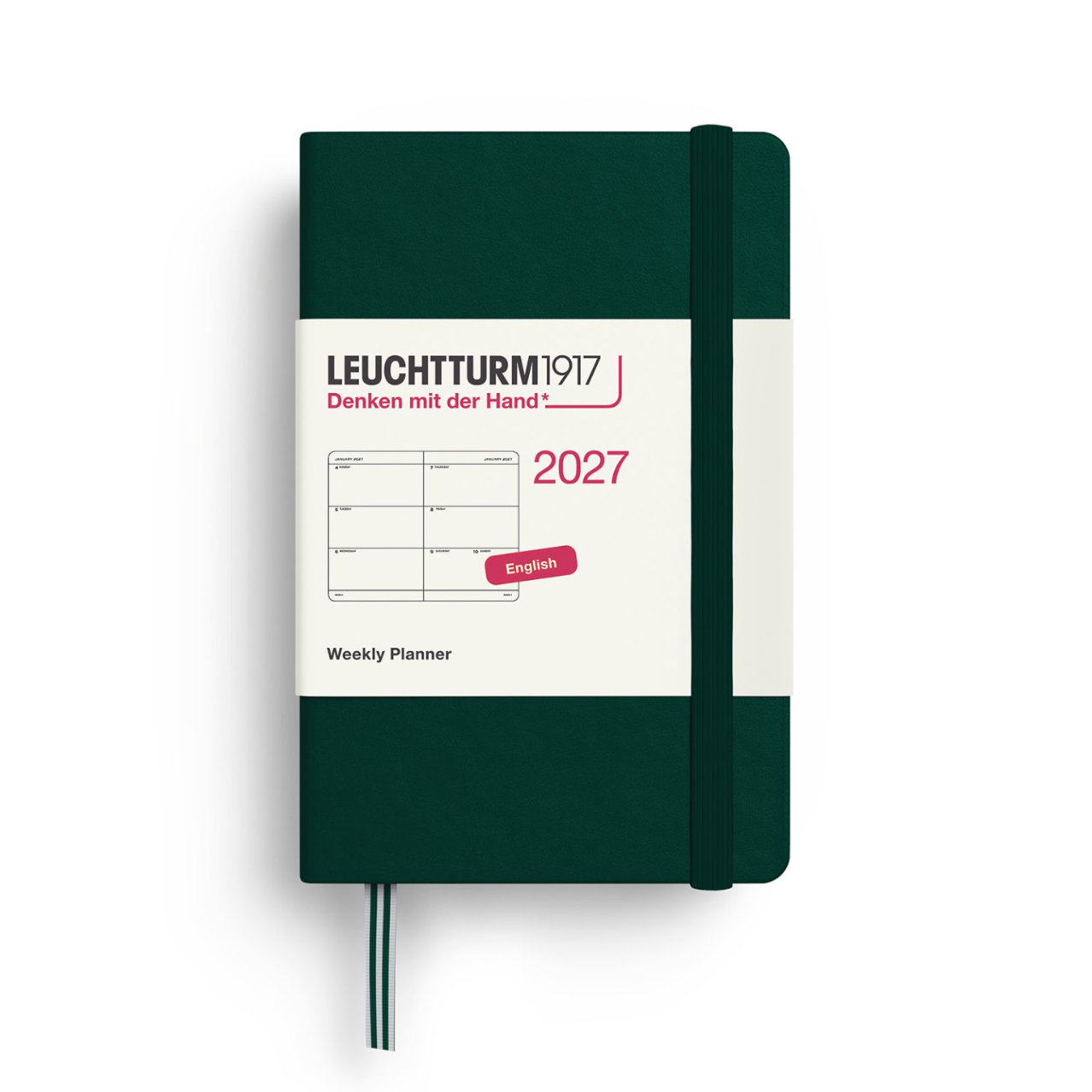 Leuchtturm1917 Weekly Planner 2027 Mini A7 Hardcover