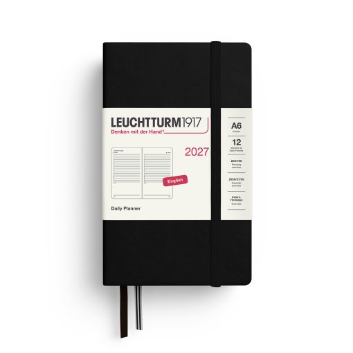 Leuchtturm1917 Daily Planner 2027 Pocket A6 Hardcover