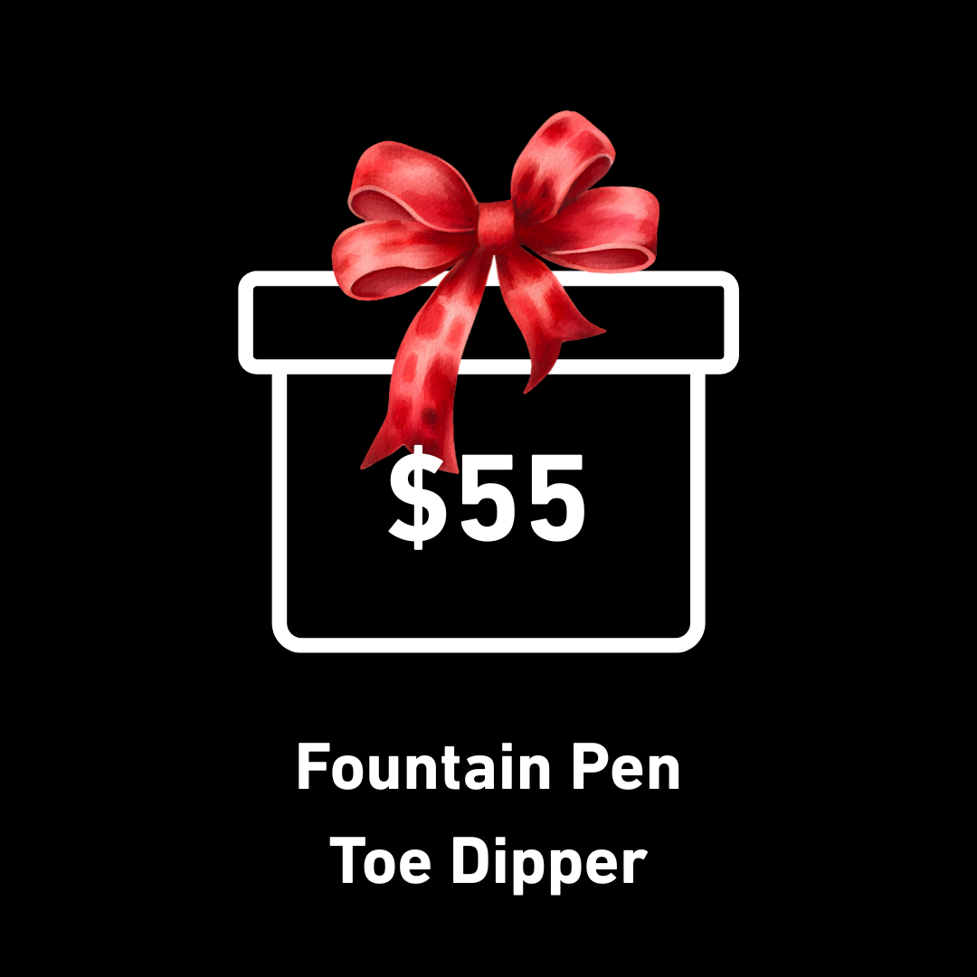 Pencraft Subscription Box December 2025 Toe Dipper Fountain Pen