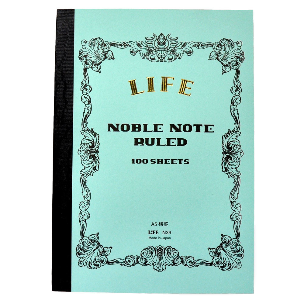 Life Japanese Paper Noble Notebook Ruled A5