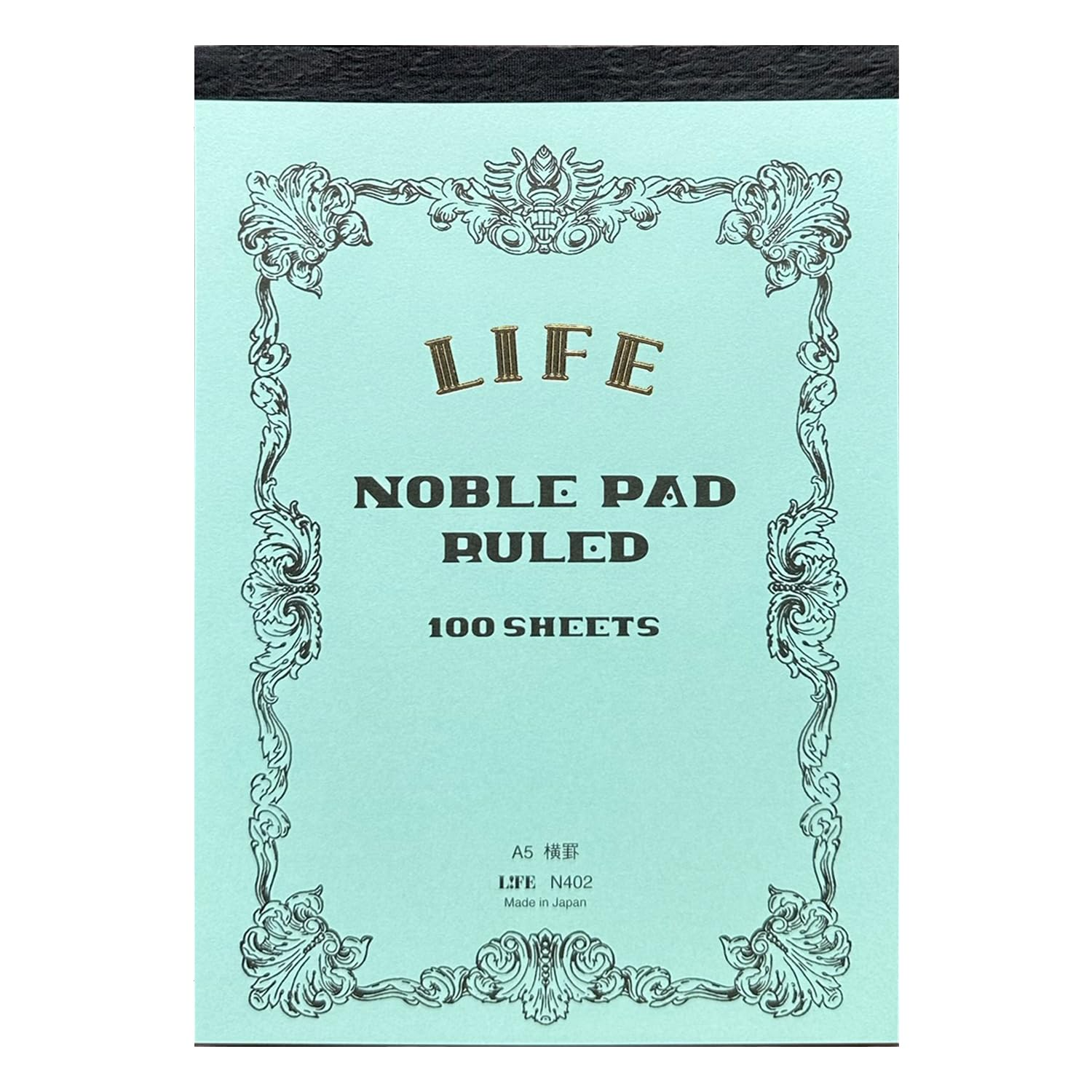 Life Japanese Paper Noble Note Notepad Ruled A5 Blue