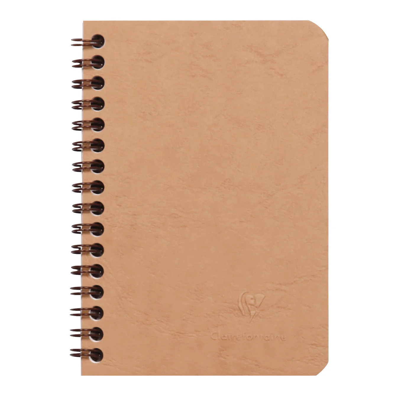 Clairefontaine My Essentials Wirebound Notebook Pocket Ruled Tobacco