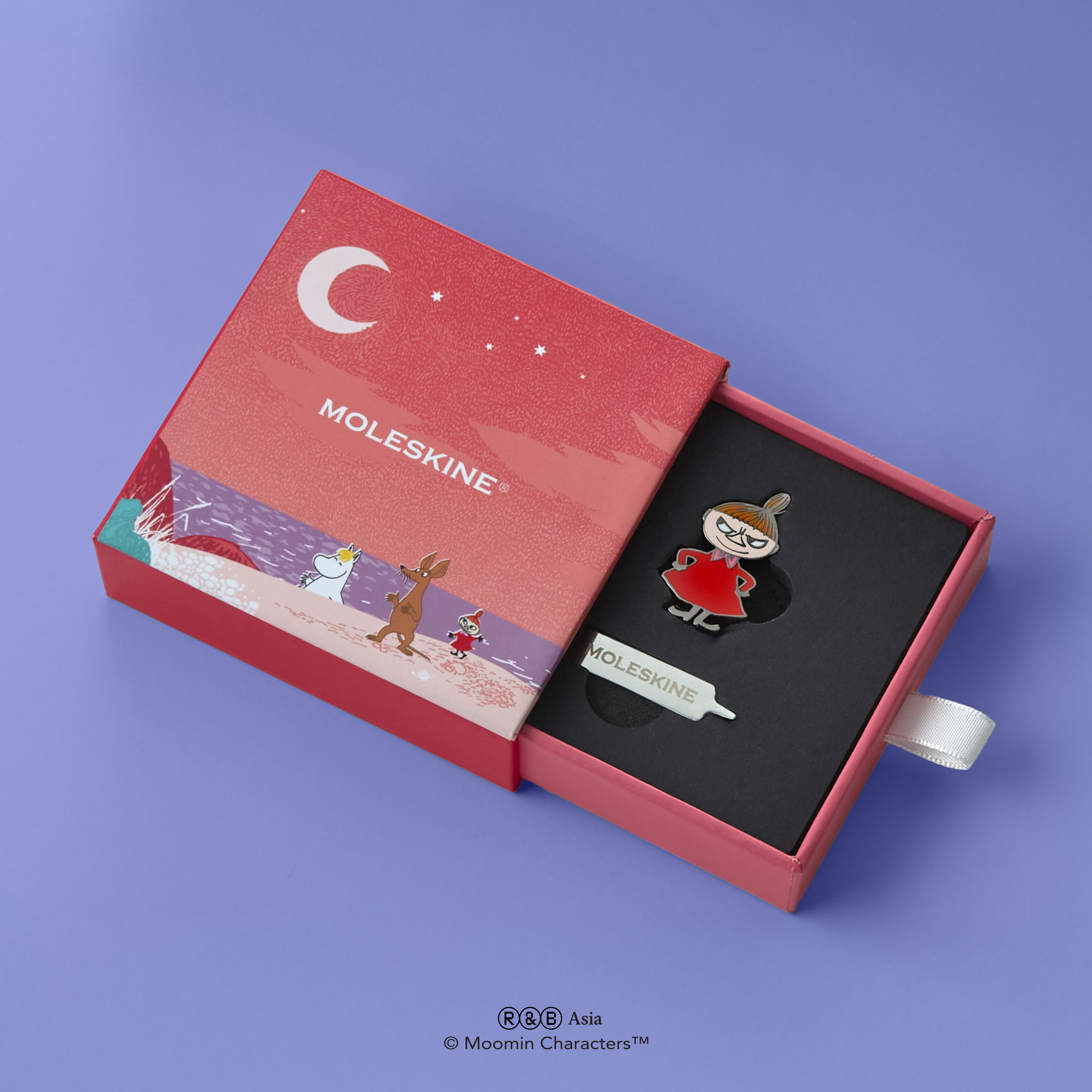 Moleskine Limited Edition Moomin Journal Pin - Little My