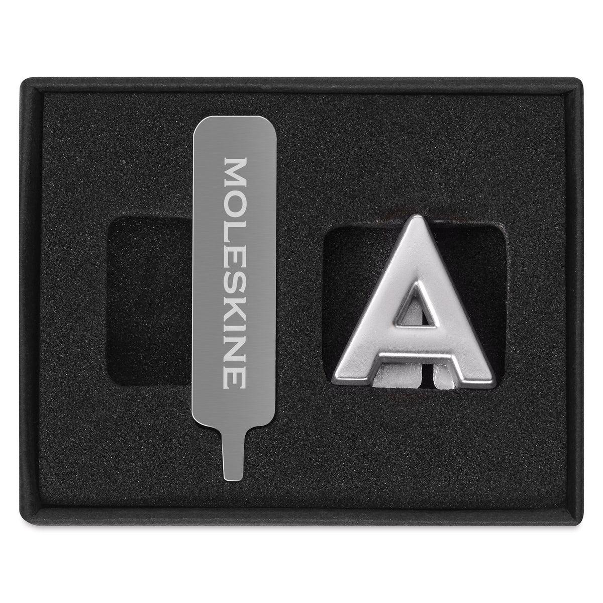Moleskine Alphabet Pin Silver