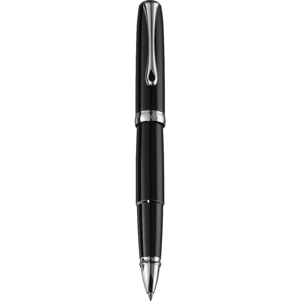 Diplomat Excellence A2 Black Chrome Trim Rollerball