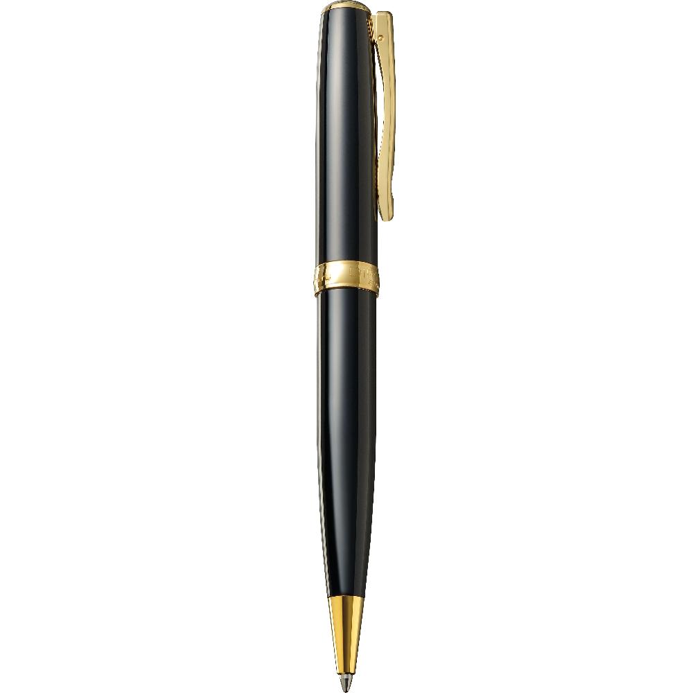 Diplomat Excellence A2 Black Gold Trim Ballpoint