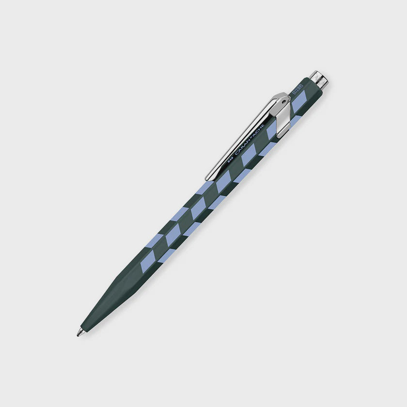 Caran d'Ache 849 Mosaic Spruce Green Ballpoint Pen